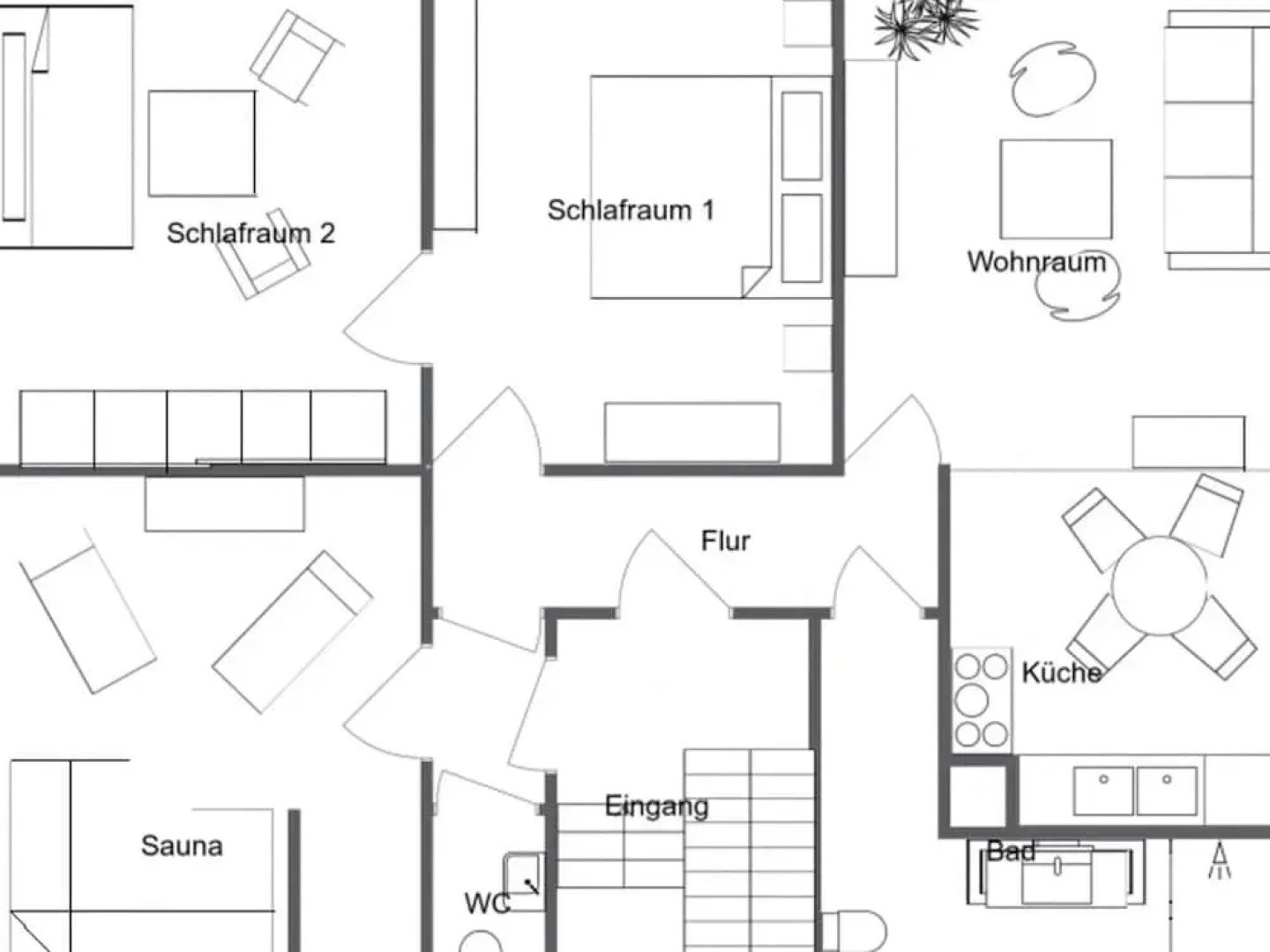 Ferienwohnung mit Sauna in Schonbrunn Thuringen