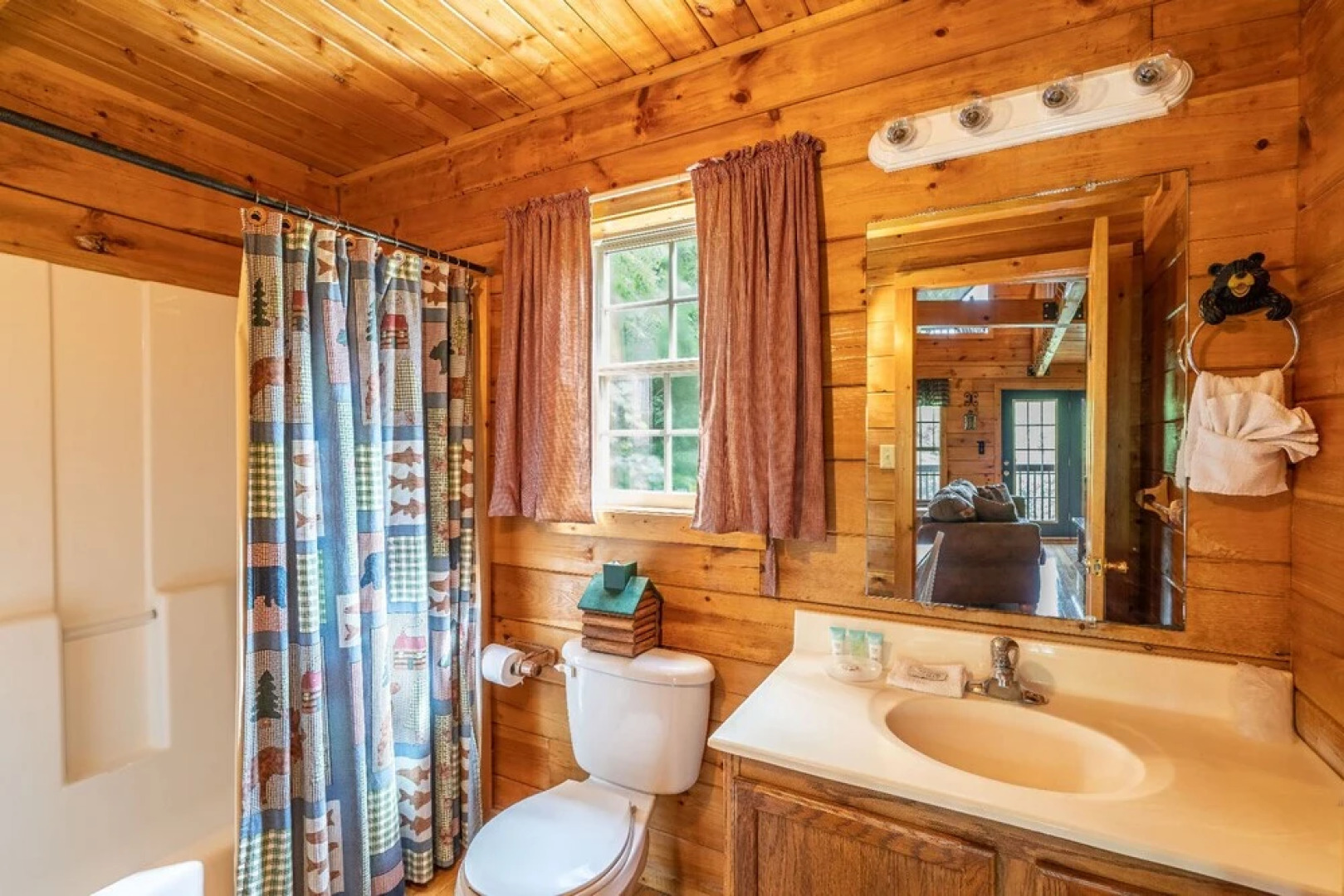 Bears Turkeys and Deer OH MY by Heritage Cabin Rentals