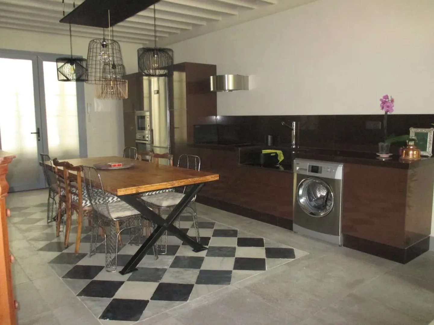 Apartamento Bizcocheros con piscina y jardin