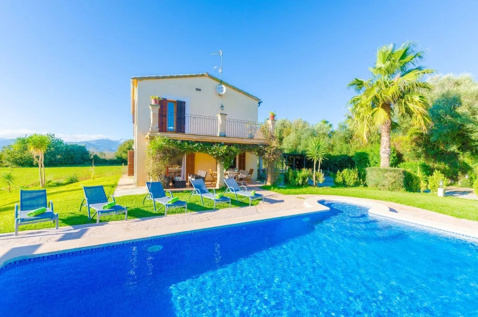 Ines - Villa With Private Pool In Inca. Free Wifi