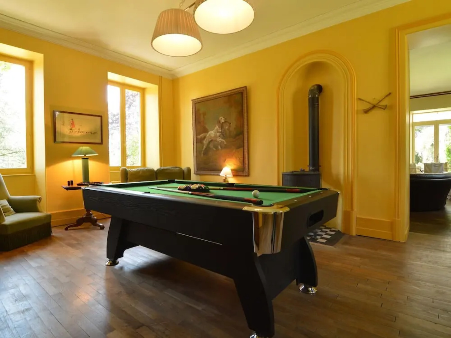 Lovely Mansion With Pond in Champvert