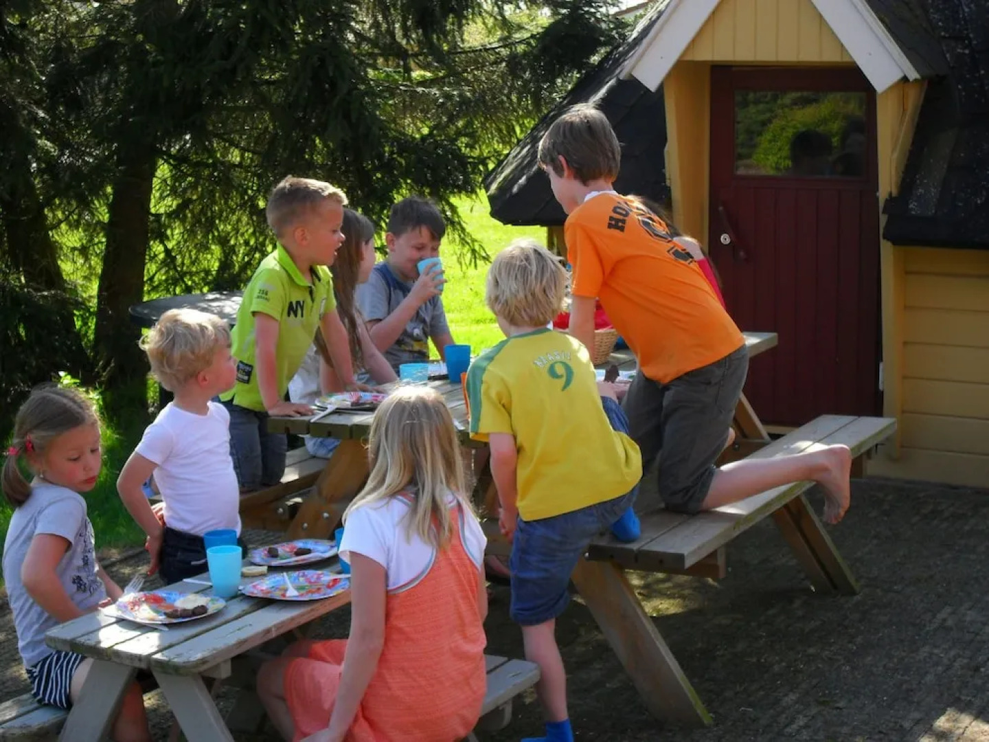 Finnish, Wooden Bungalow With Microwave, Near the Forest