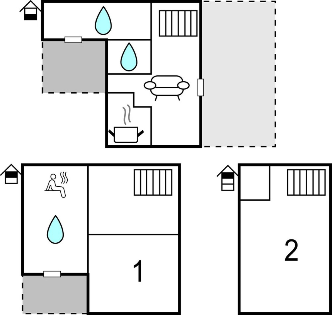Stunning Home in Tarzo With 2 Bedrooms, Sauna and Wifi