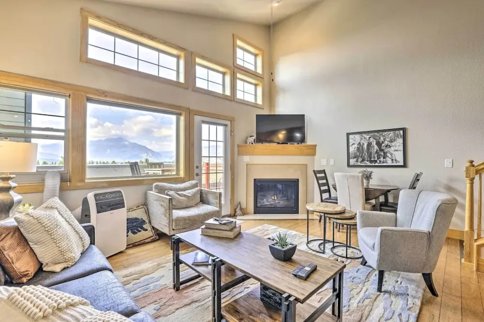 7 Mi to Ski: Main Street Dillon Condo