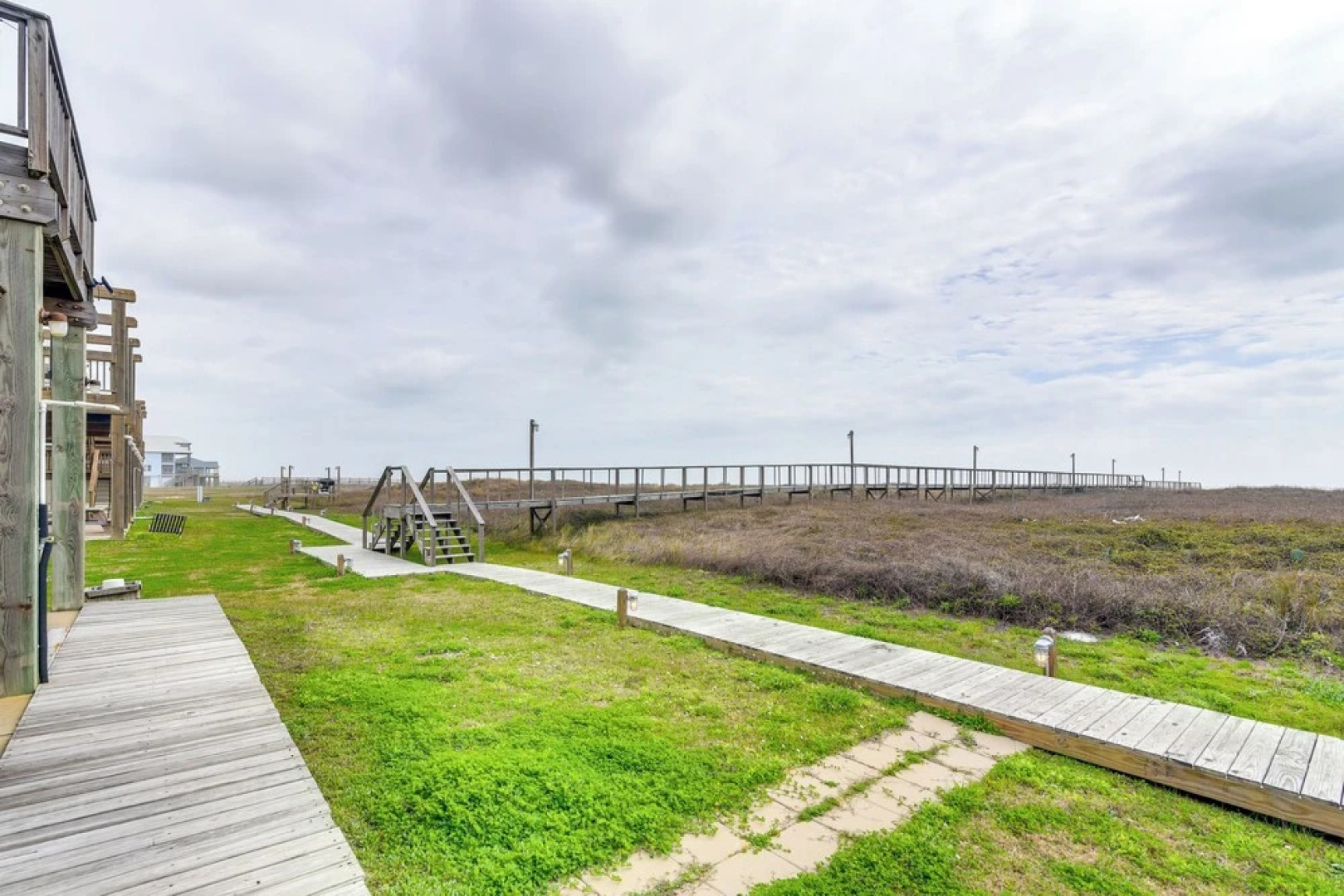 Boardwalk to Beach: Ocean-view Surfside Home!