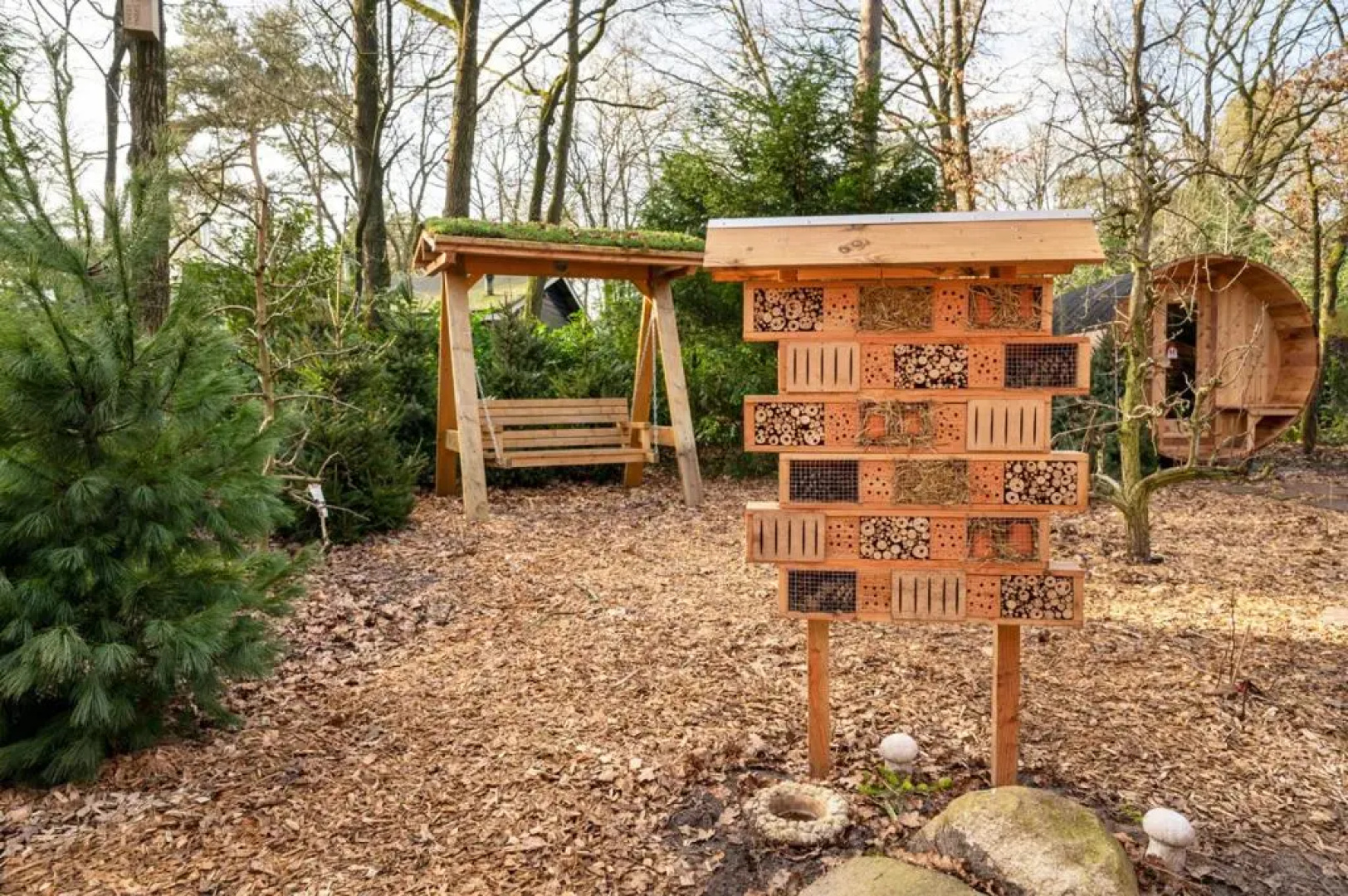 ZEN-Bungalow NO 3 met sauna en hottub