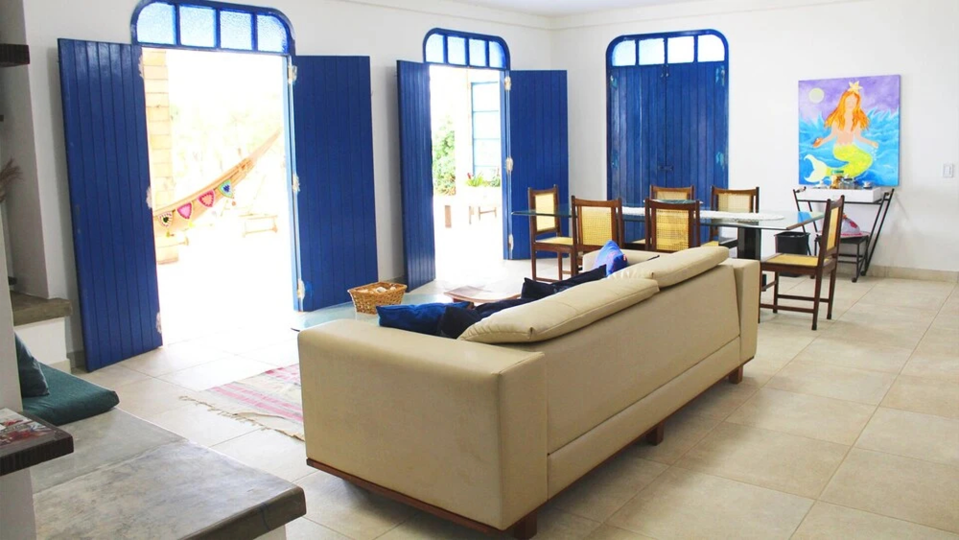 Casa das Cores ao mar Jacumã RN