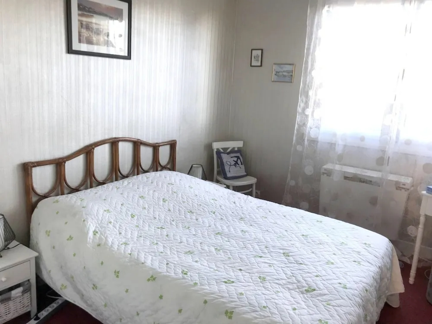 Apartment With 2 Bedrooms in Neufchâtel-hardelot, With Wonderful sea View, Furnished Balcony and Wifi - 1 m From the Beach