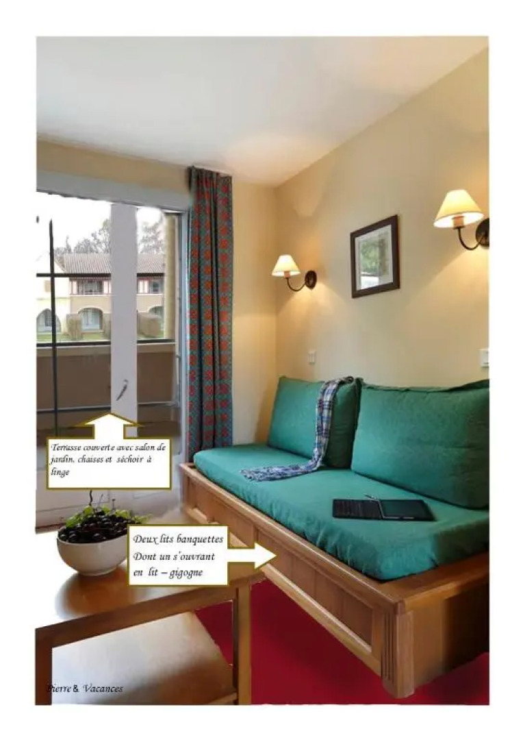 Charmant Appartement avec piscine.