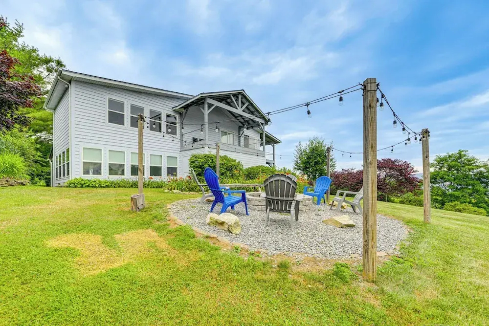 North Carolina Vacation Rental w/ Fire Pit & Grill