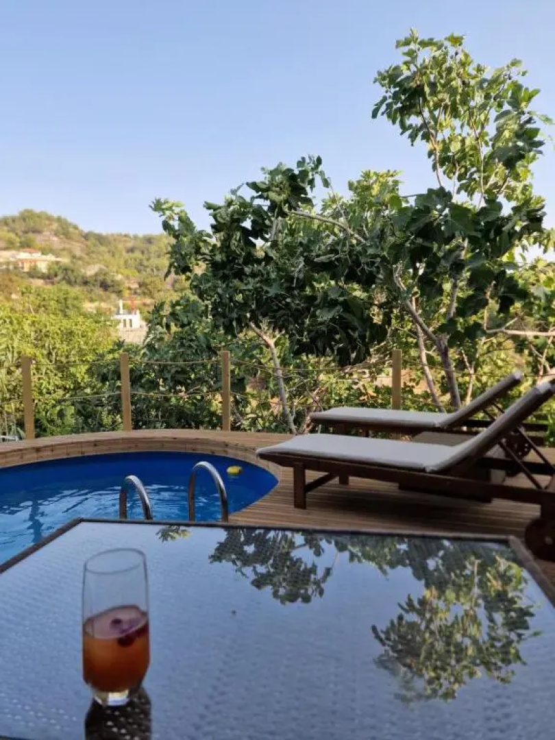 Aprosmeno Jacuzzi House 3 With Private Pool