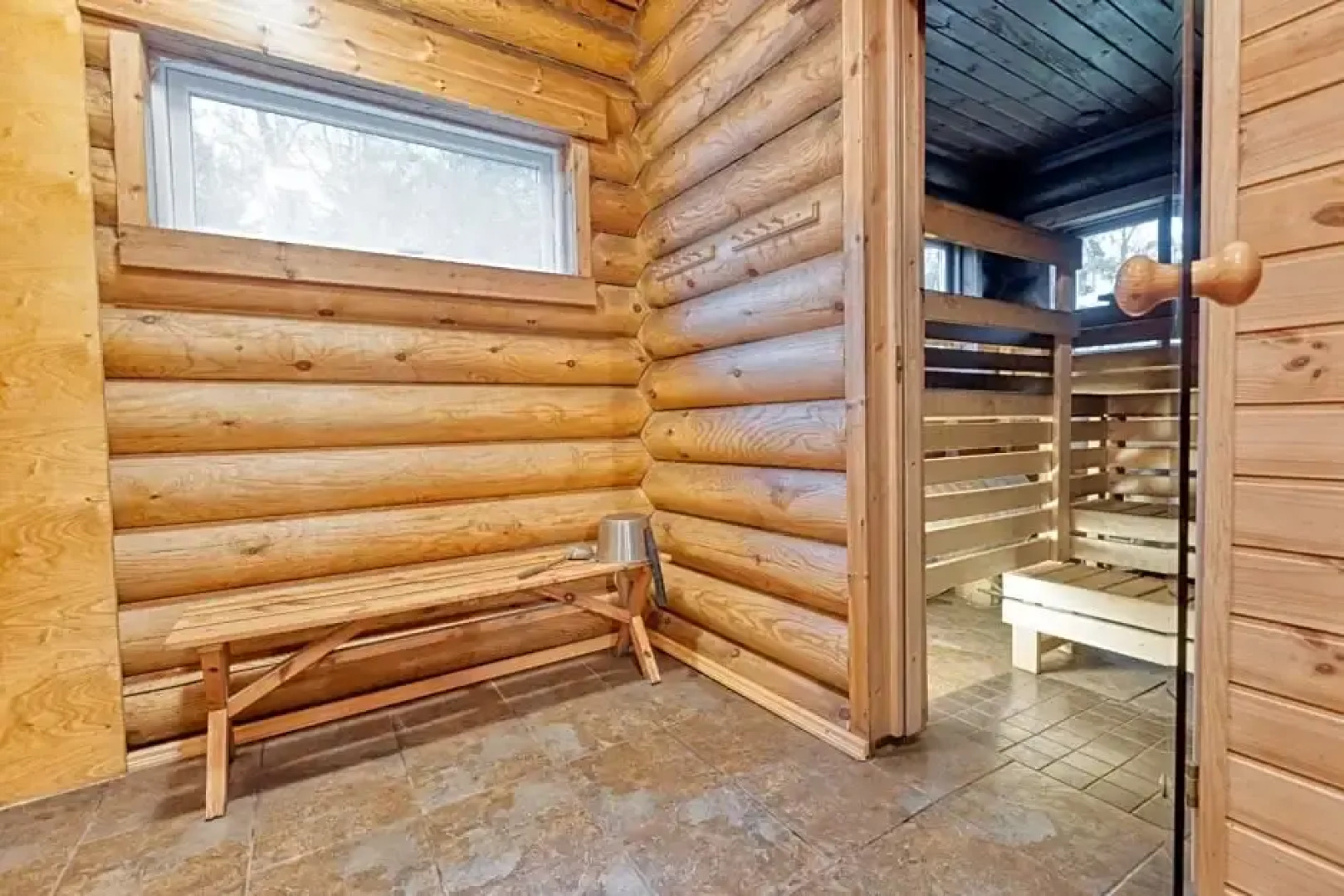 Winter wonderland - Valkla Puhkekeskuse saunamaja