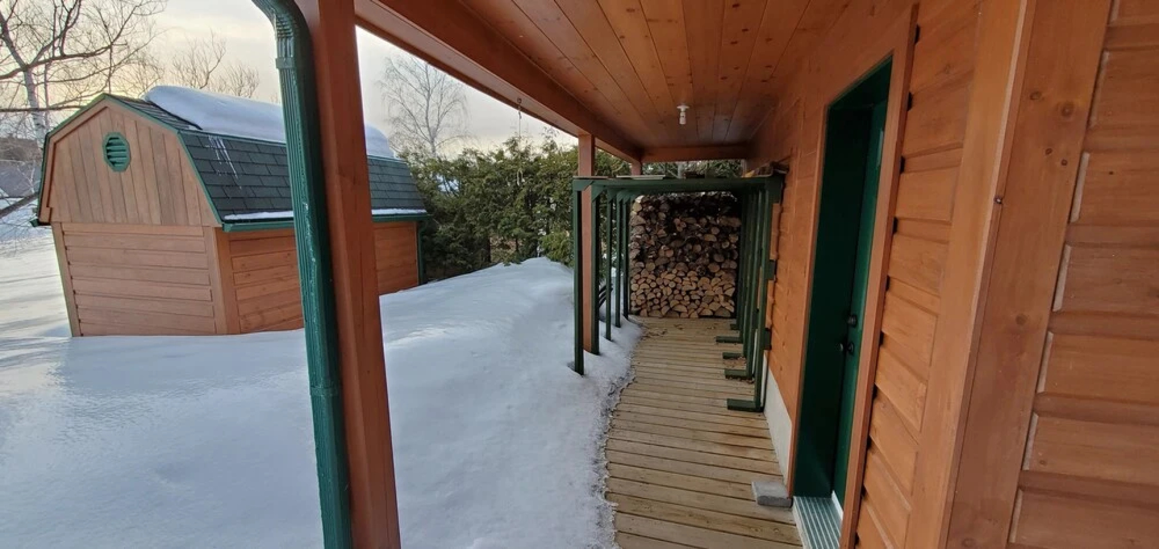 Chalet Grandes-piles St-maurice, Quai Privé