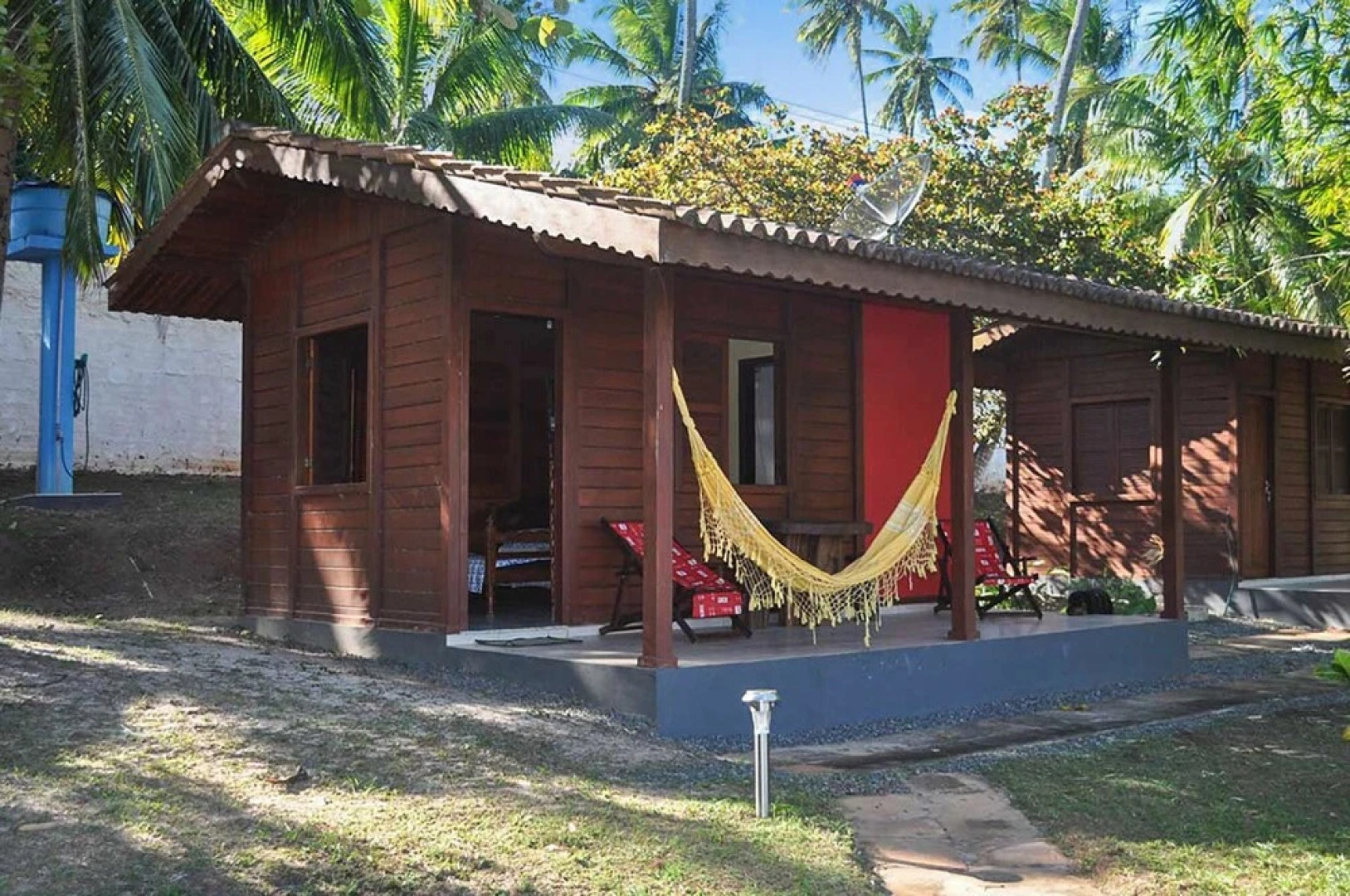 Chalet With one Bedroom in Jacuipe, With Pool Access, Furnished Garden