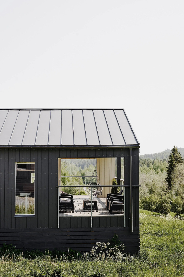 Ahinkoski панорамные коттеджи