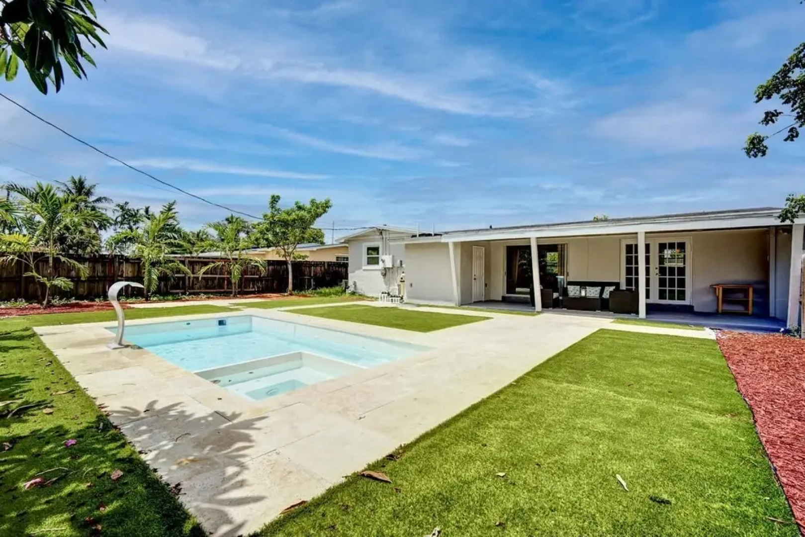 Perfect Backyard In 3 Bed 2 Bath - 9 Mins To Wilton Manors