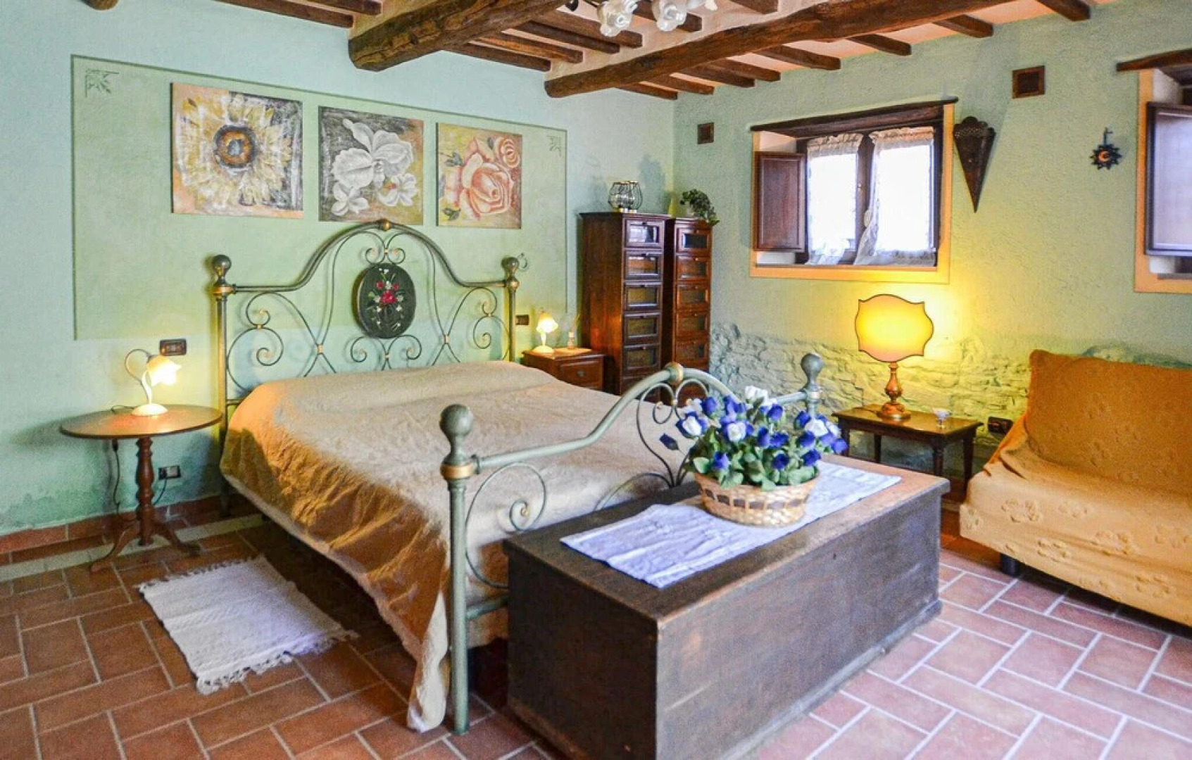 Stunning Apartment in Caprese Michelangelo With 2 Bedrooms, Wifi and Outdoor Swimming Pool