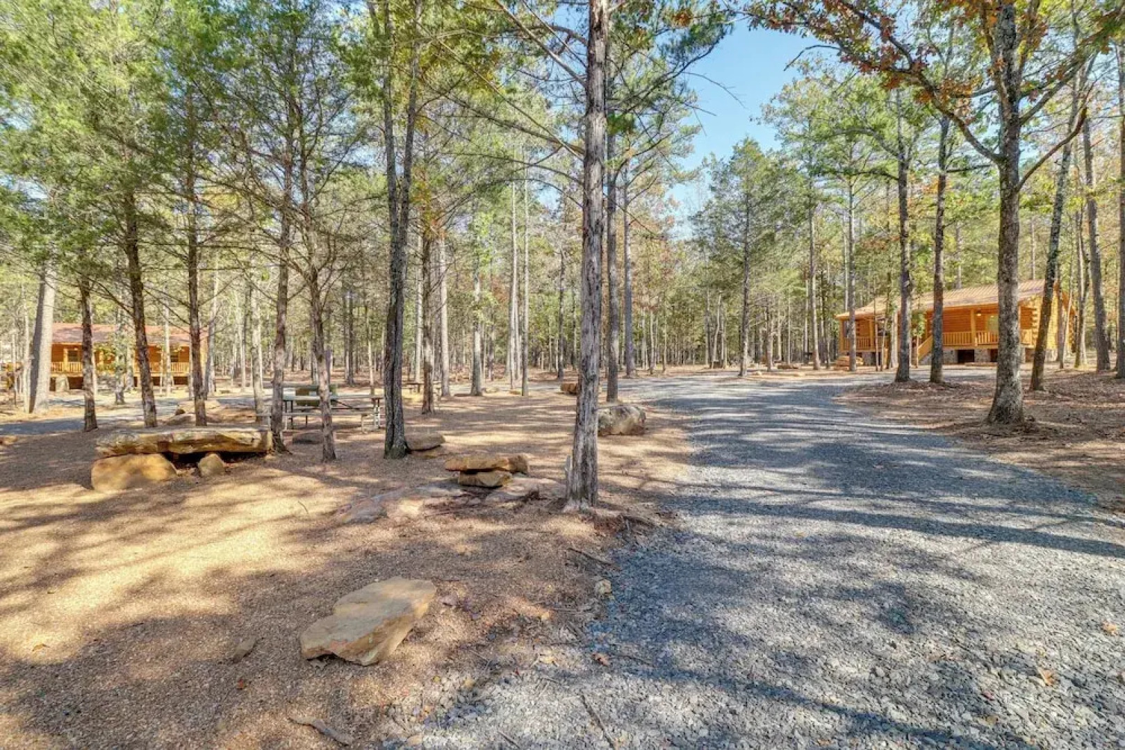 Tumbling Shoals Cabin w/ Fire Pit: 1 Mi to Lake