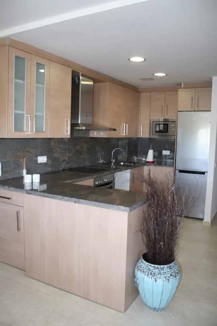 Apartment With 2 Bedrooms in Tarragona, With Wonderful sea View, Pool Access, Furnished Terrace Near the Beach