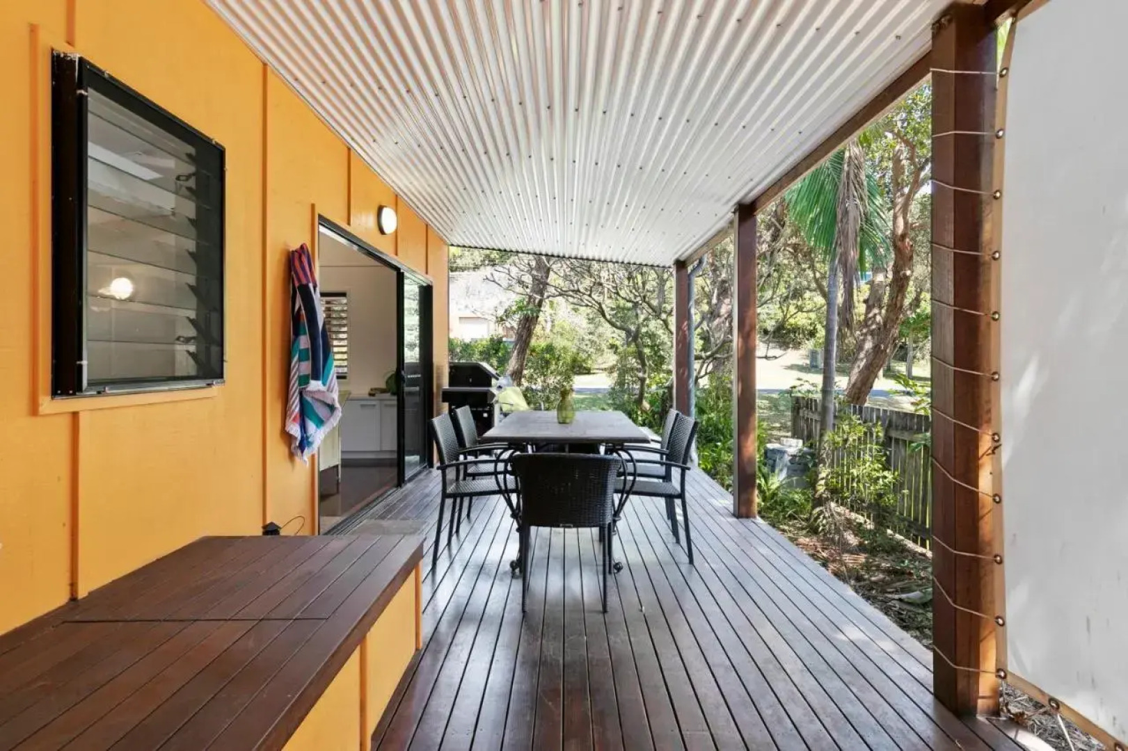 Blue House At Bigoon