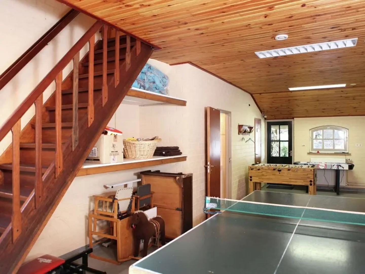 completely renovated back part of a farm