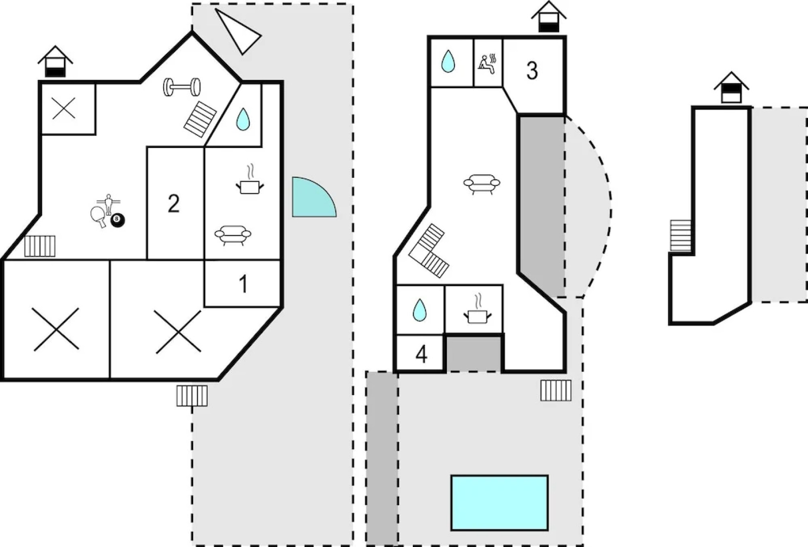 Awesome Home in Ankaran with Outdoor Swimming Pool, Hot Tub & 6 Bedrooms