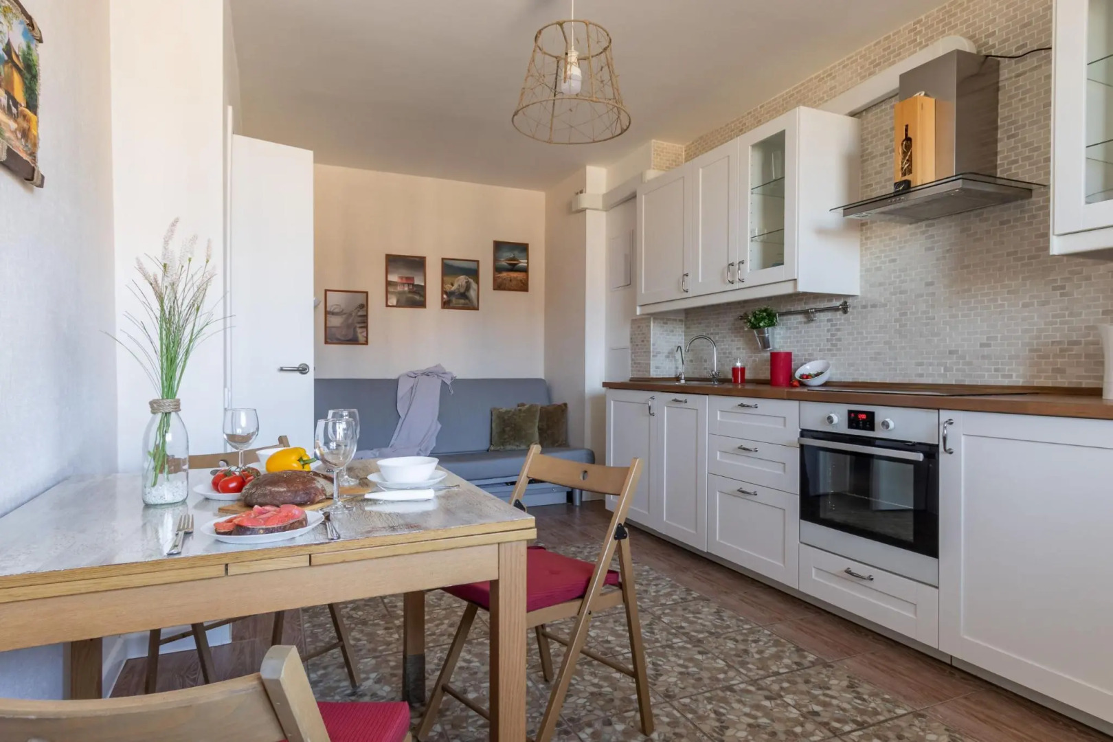 Satin Home Apart на улице Фёдора Абрамова 8