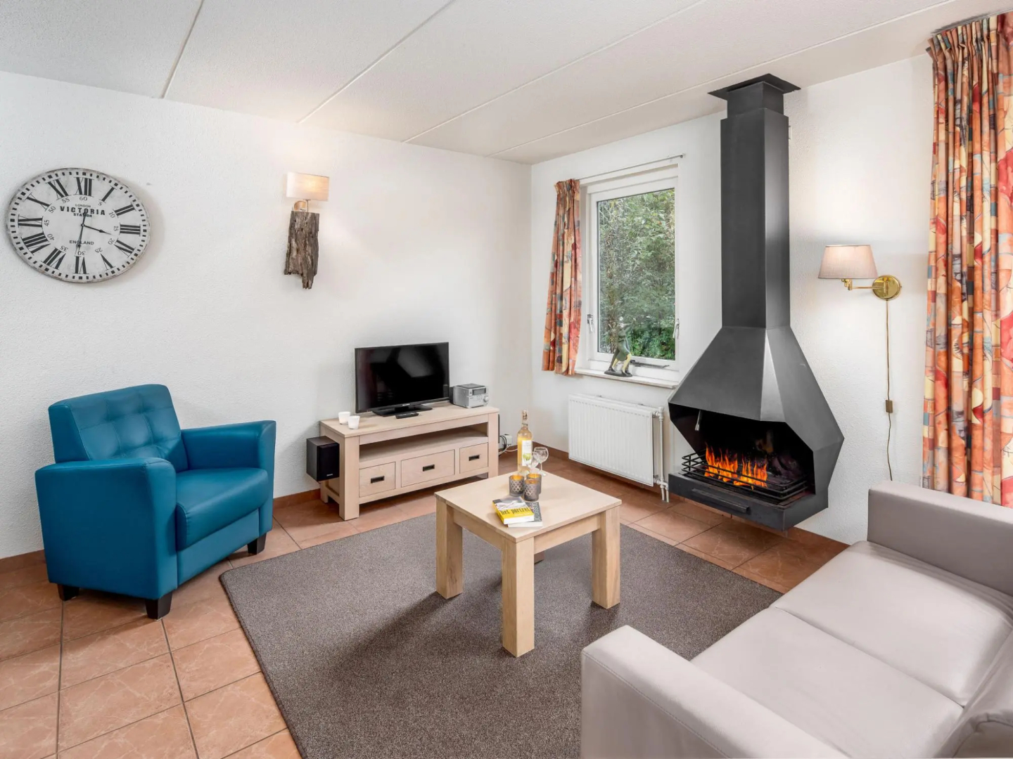 Nice holiday home with fireplace near the Drents-Friese Wold
