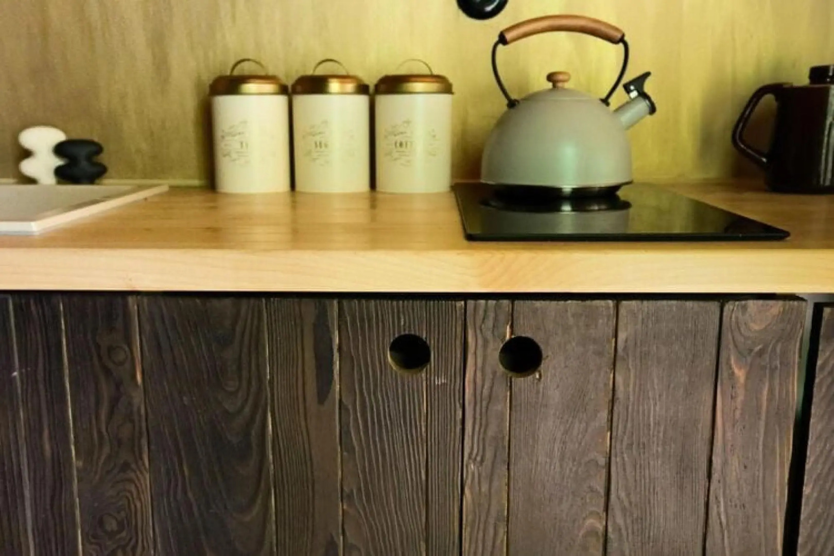 A holiday home in the woods for 4 people.