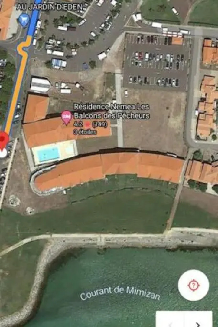 Appartement 200m de l'océan avec piscine extérieure