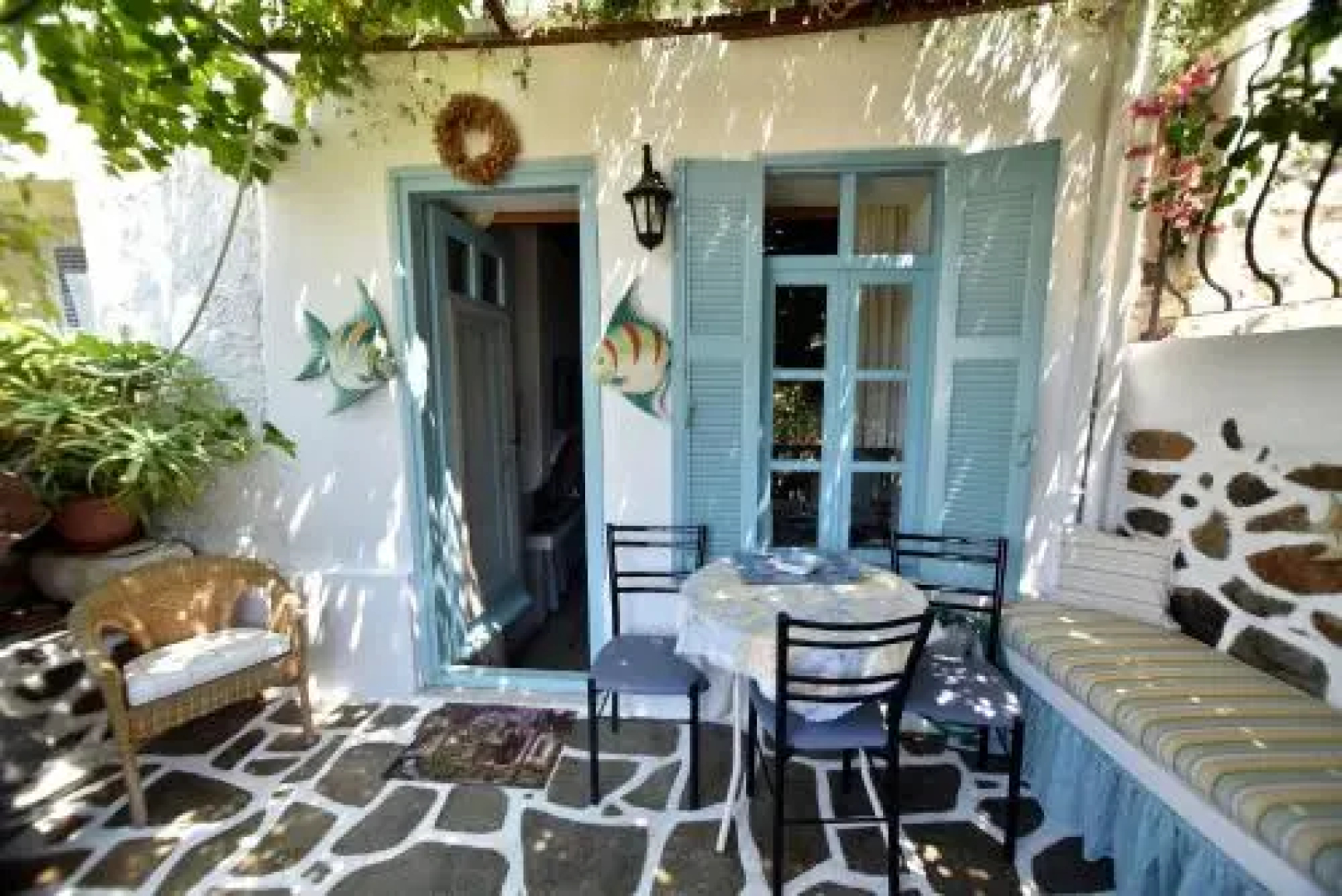 Traditional house by the sea
