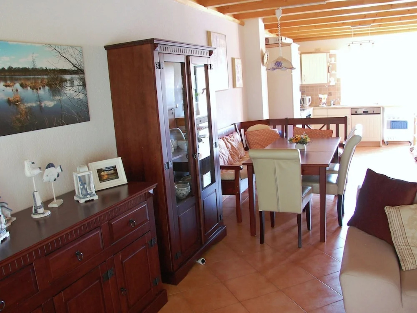 Cozy Holiday Home with Wood Burning Stove near Water