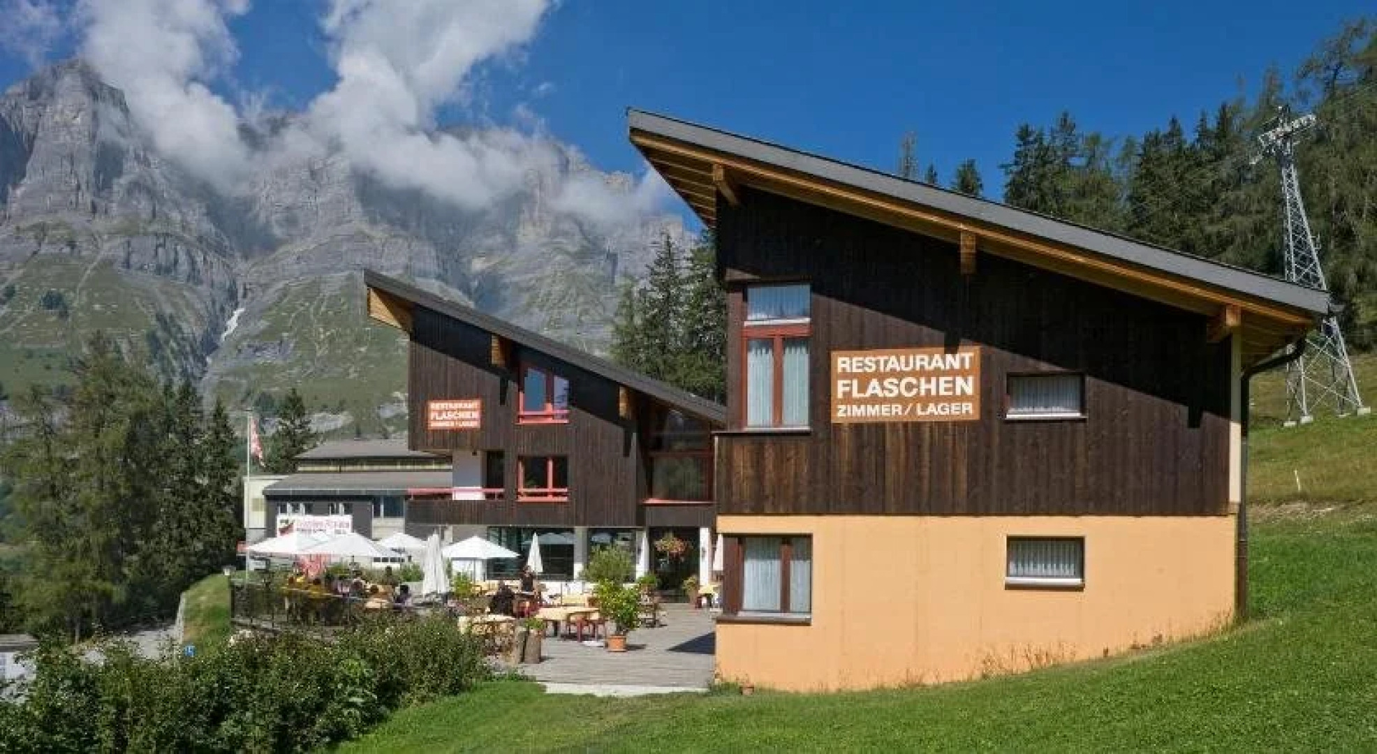 Hotel Restaurant Flaschen