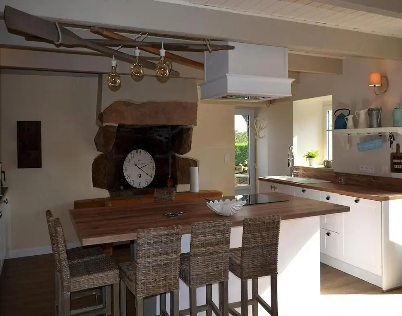 Natural Stone House With Maritime Flair