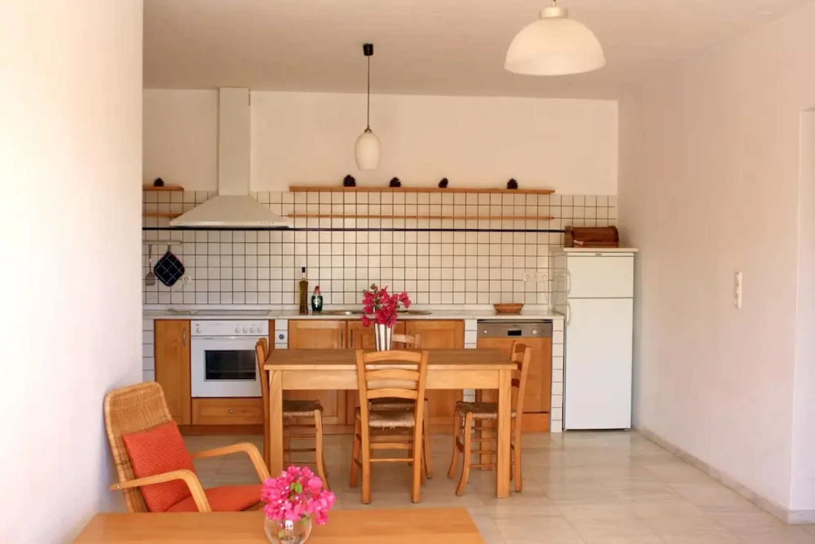 Apartment With 2 Bedrooms in Pirgos, With Wonderful sea View, Enclosed