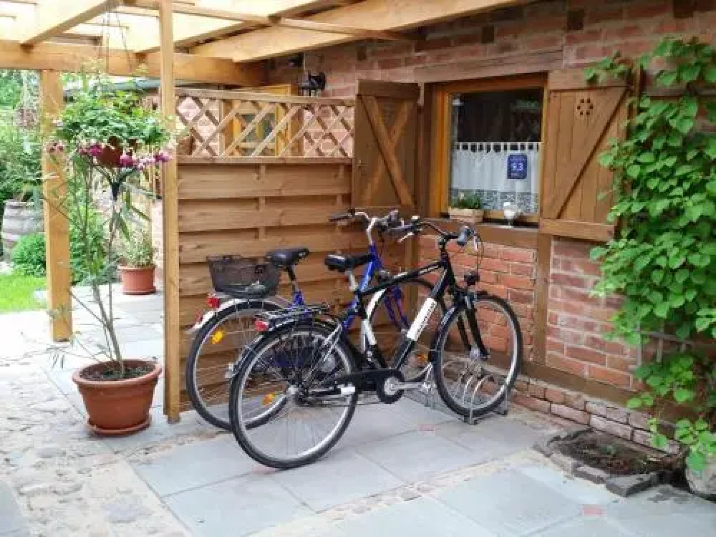 Gartenidylle in Sandau