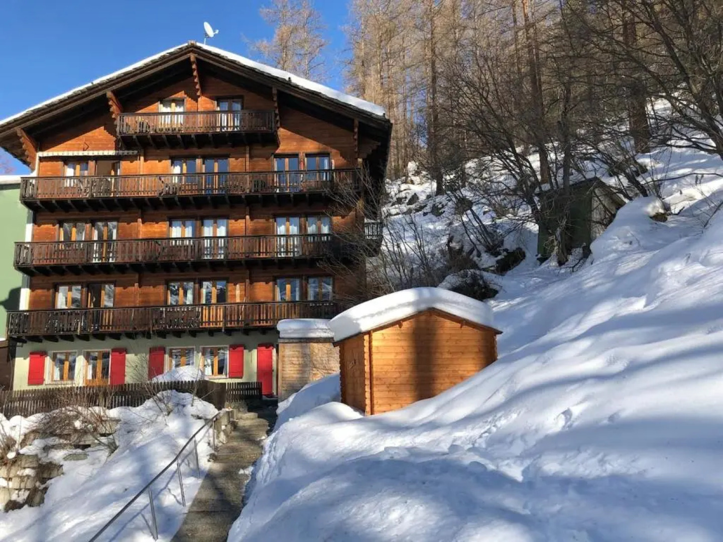 Apartment with beautiful views in Zermatt