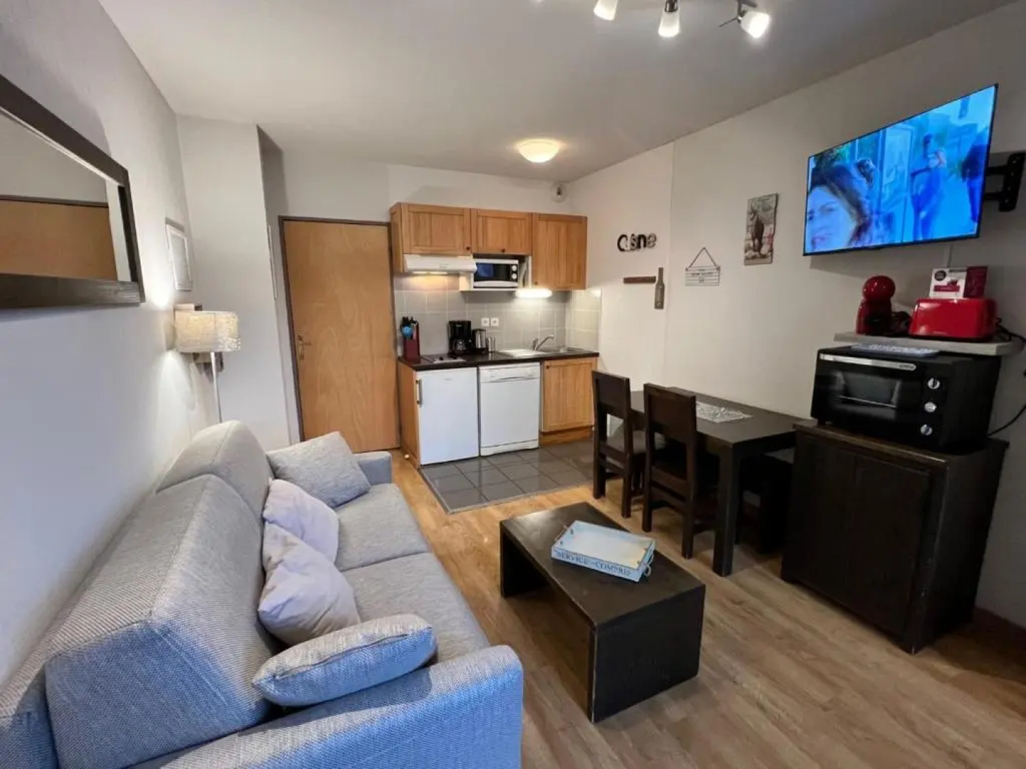 Appt hyper-centre Loudenvielle 4pers Terrasse Sud vue montagne