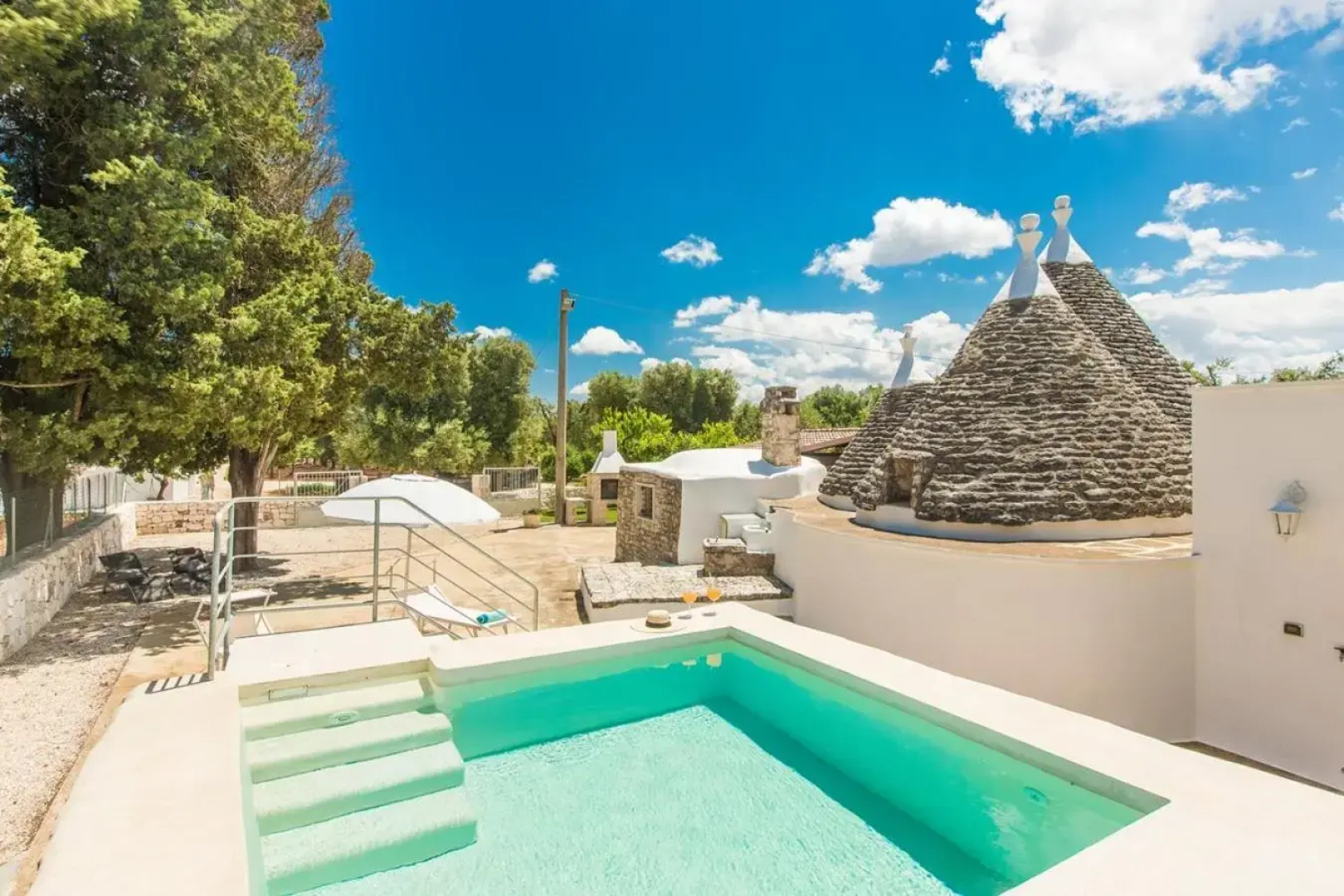 Trullo del Mandarino con piscina