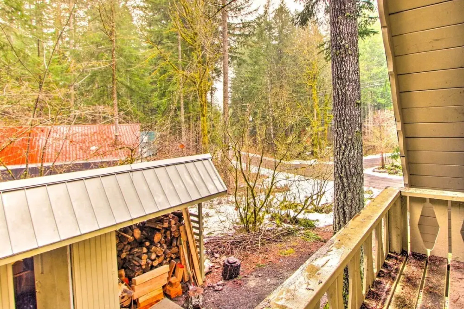 Cozy A-frame w/ Hot Tub, Fire Pit, & Fireplace!