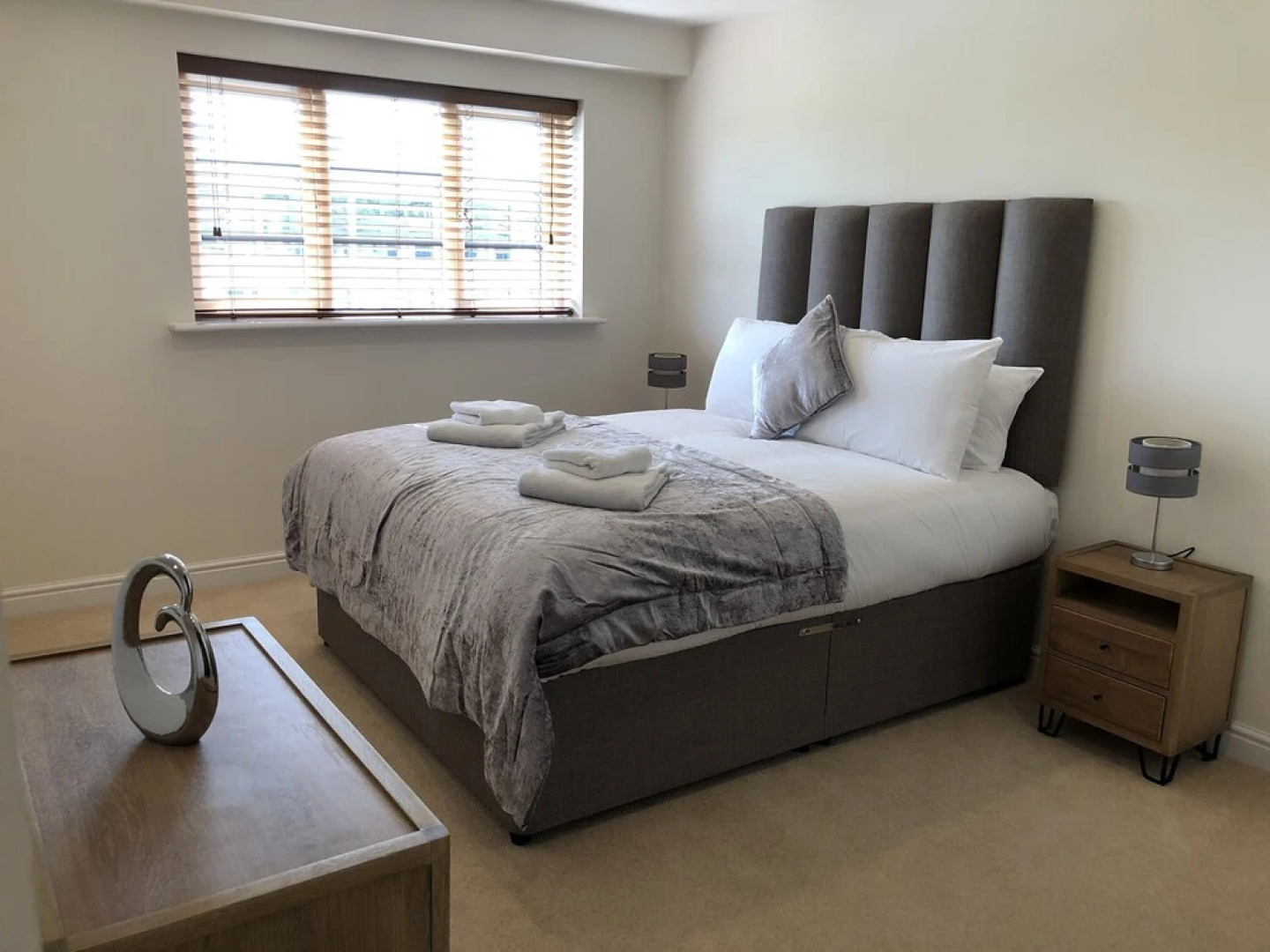 Blue sky at Wallis square