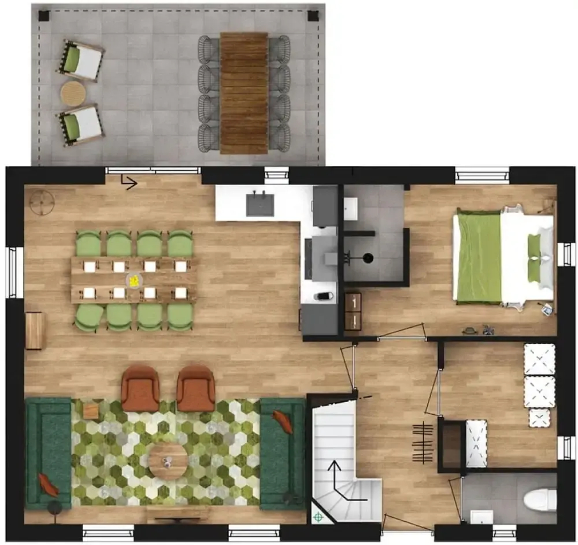 Luxe 8p in Thorn With 4 Bedrooms and 3 Bathrooms