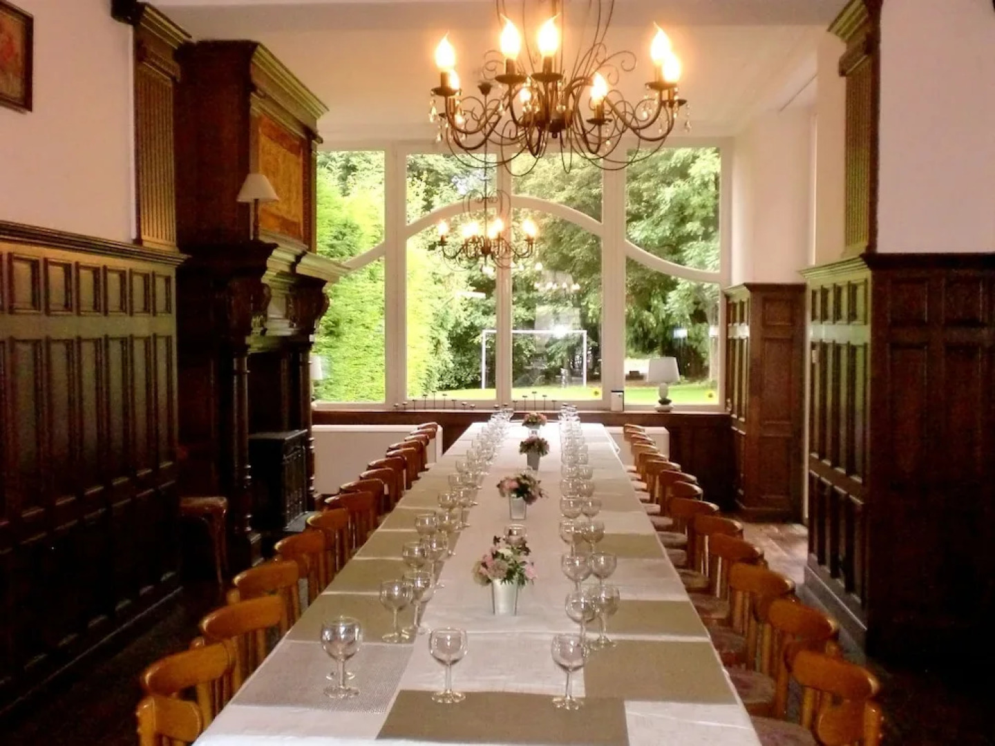 At the Edge of a Nice Village, This Beautiful Castle