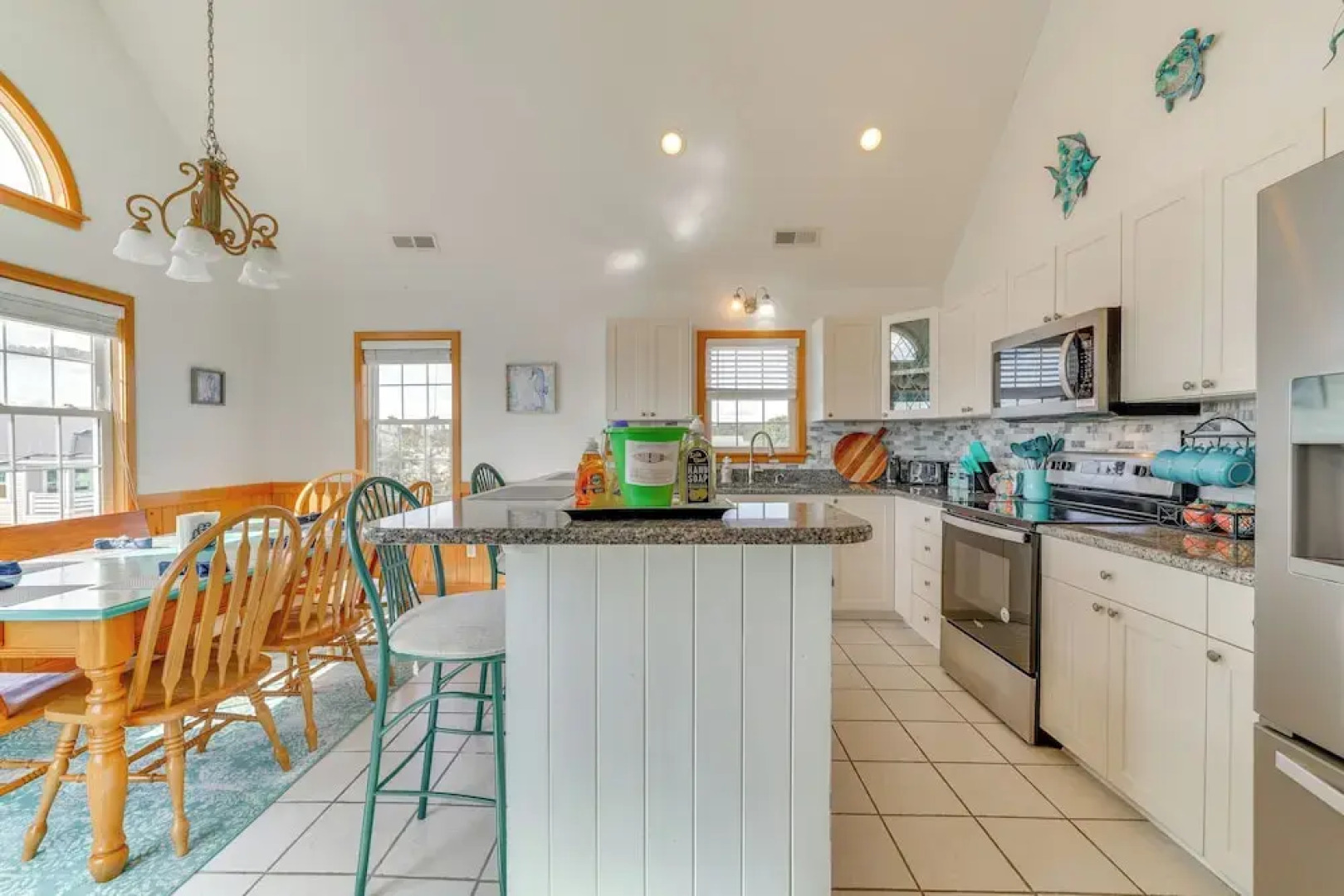 Walk to Pier: Spacious Coastal Home!