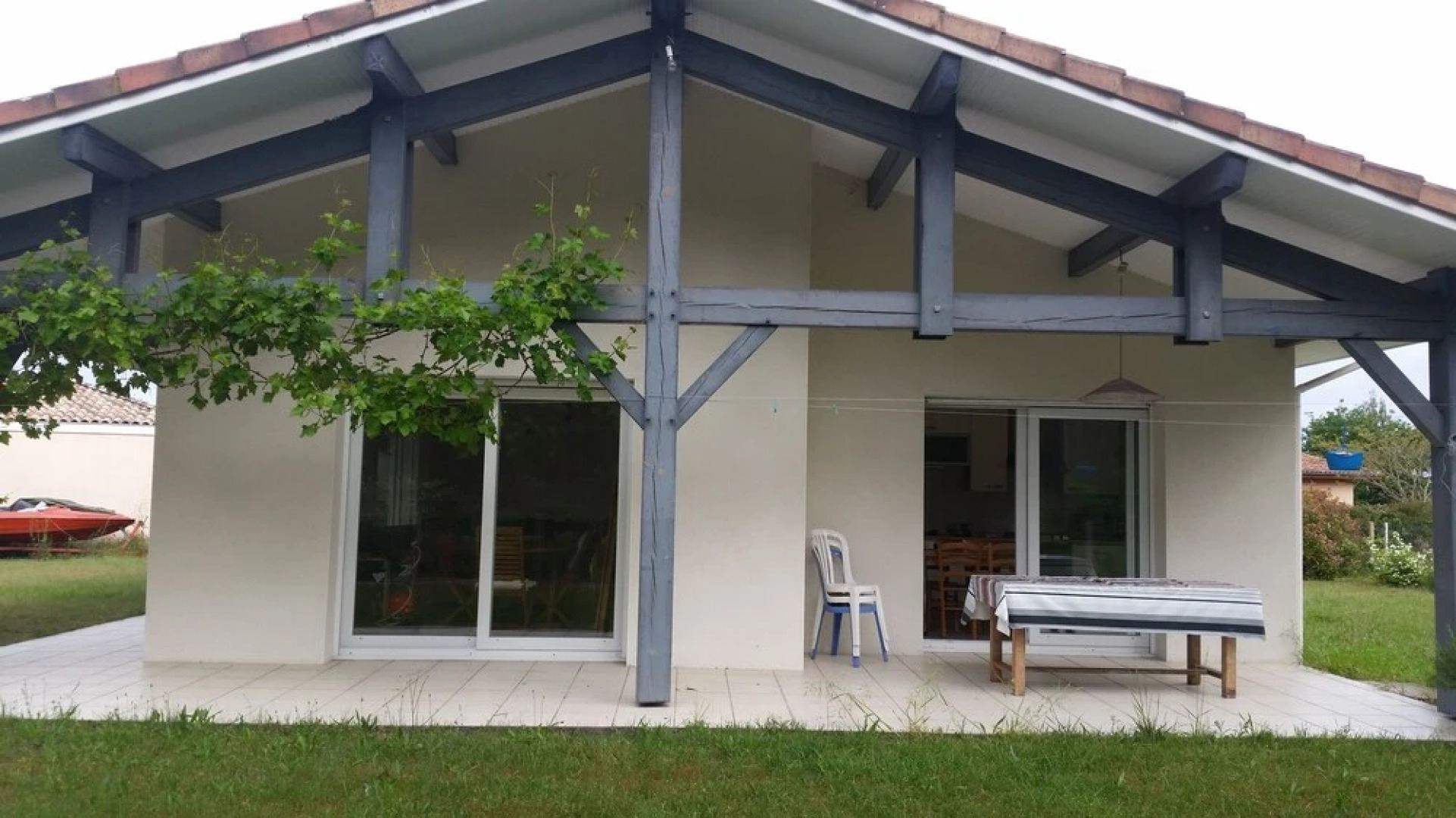 House With 3 Bedrooms in Lit-et-mixe, With Enclosed Garden - 7 km From