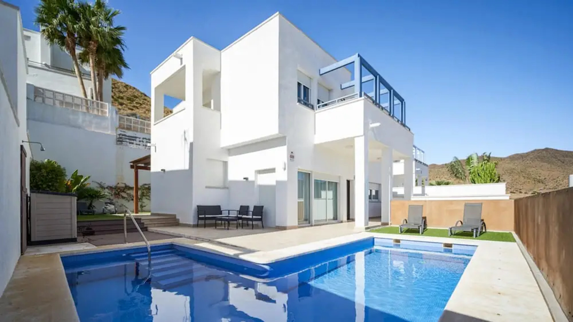 Villa With 4 Bedrooms in Níjar, With Private Pool and Balcony - 800 m