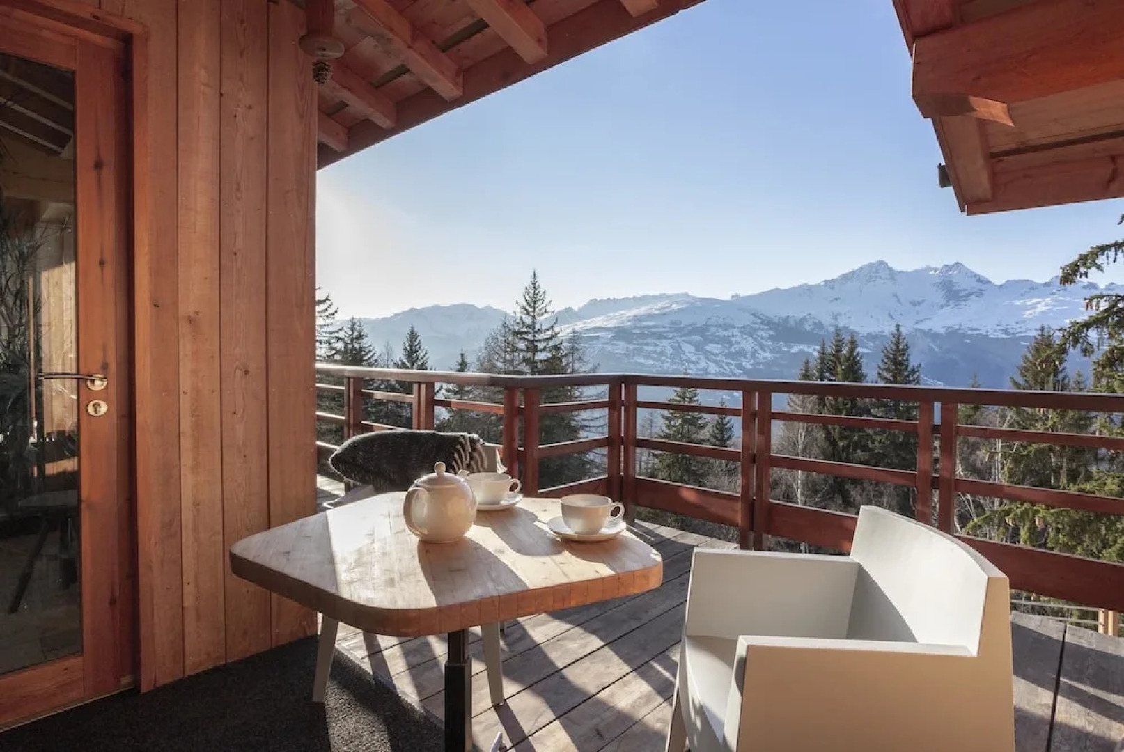 Chalet with 3 Bedrooms in Bourg-Saint-Maurice, with Wonderful Mountain View, Furnished Terrace And Wifi - 2 Km From the Slopes