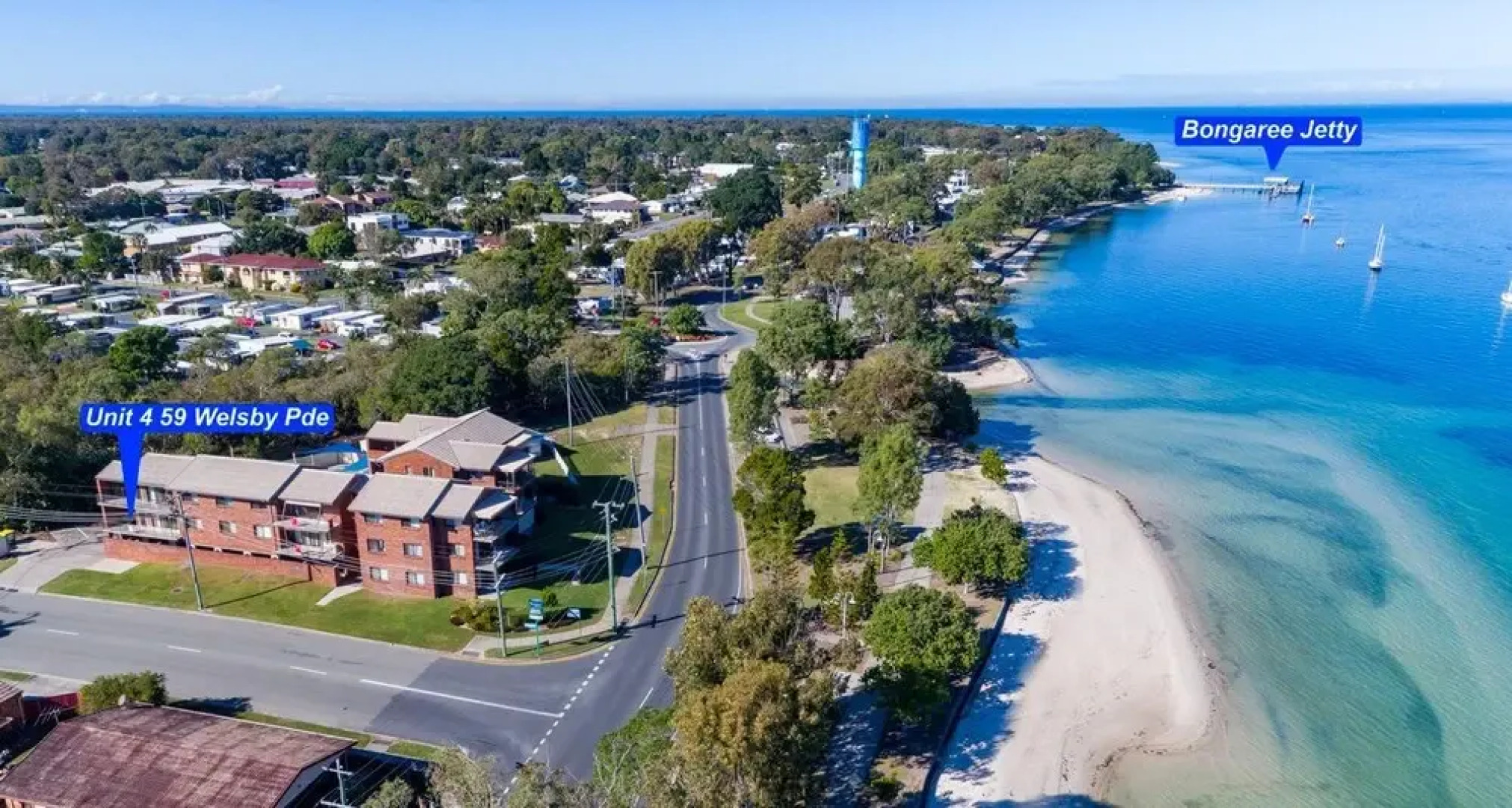 Waterviews,Pool, Wifi its all here !- Welsby Pde, Bongaree