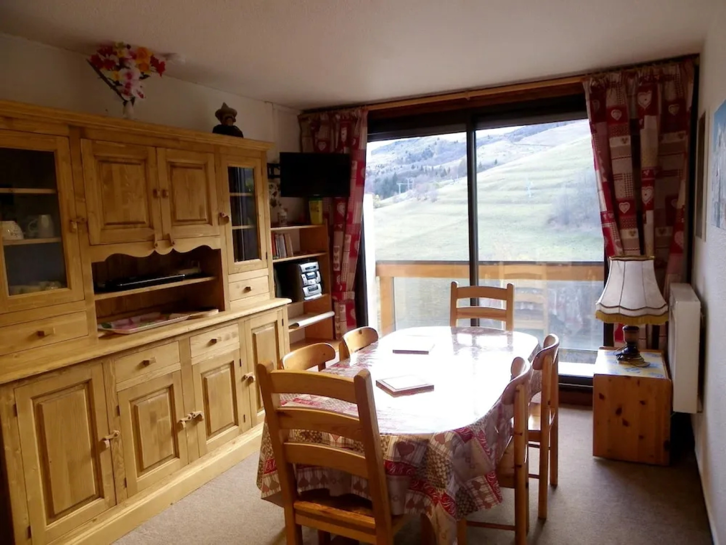 Apartment With 2 Bedrooms in Le Corbier, With Wonderful Mountain View,