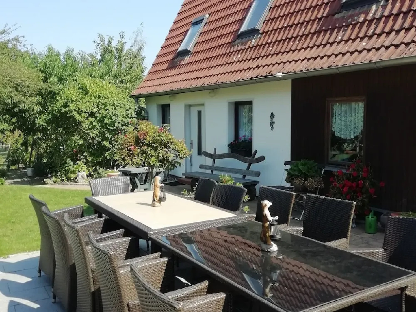 Luxurious Holiday Home in Gersdorf With Trampoline